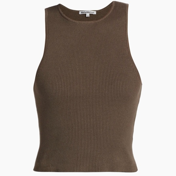 Reformation Hudson Rib-Knit Tank - Picture 3 of 5